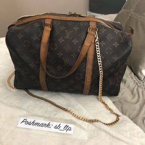 Vintage Louis Vuitton Sac Souple 35 Satchel Bag
